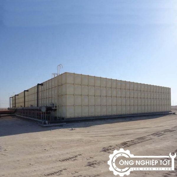 Toàn cảnh bồn SMC lắp ghép 100m³